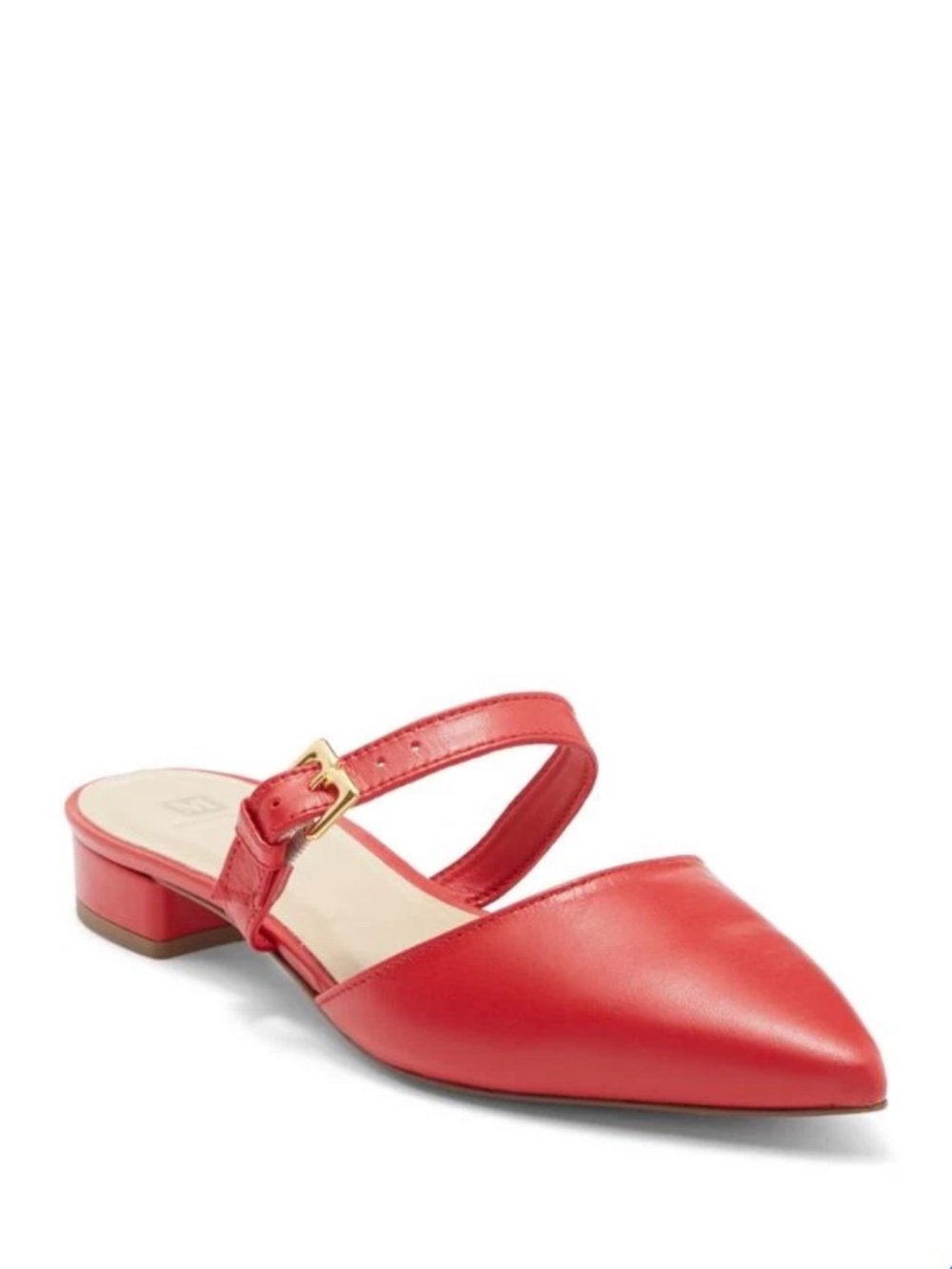 BRUNO MAGLI Pia Pointed Toe Mule In Red